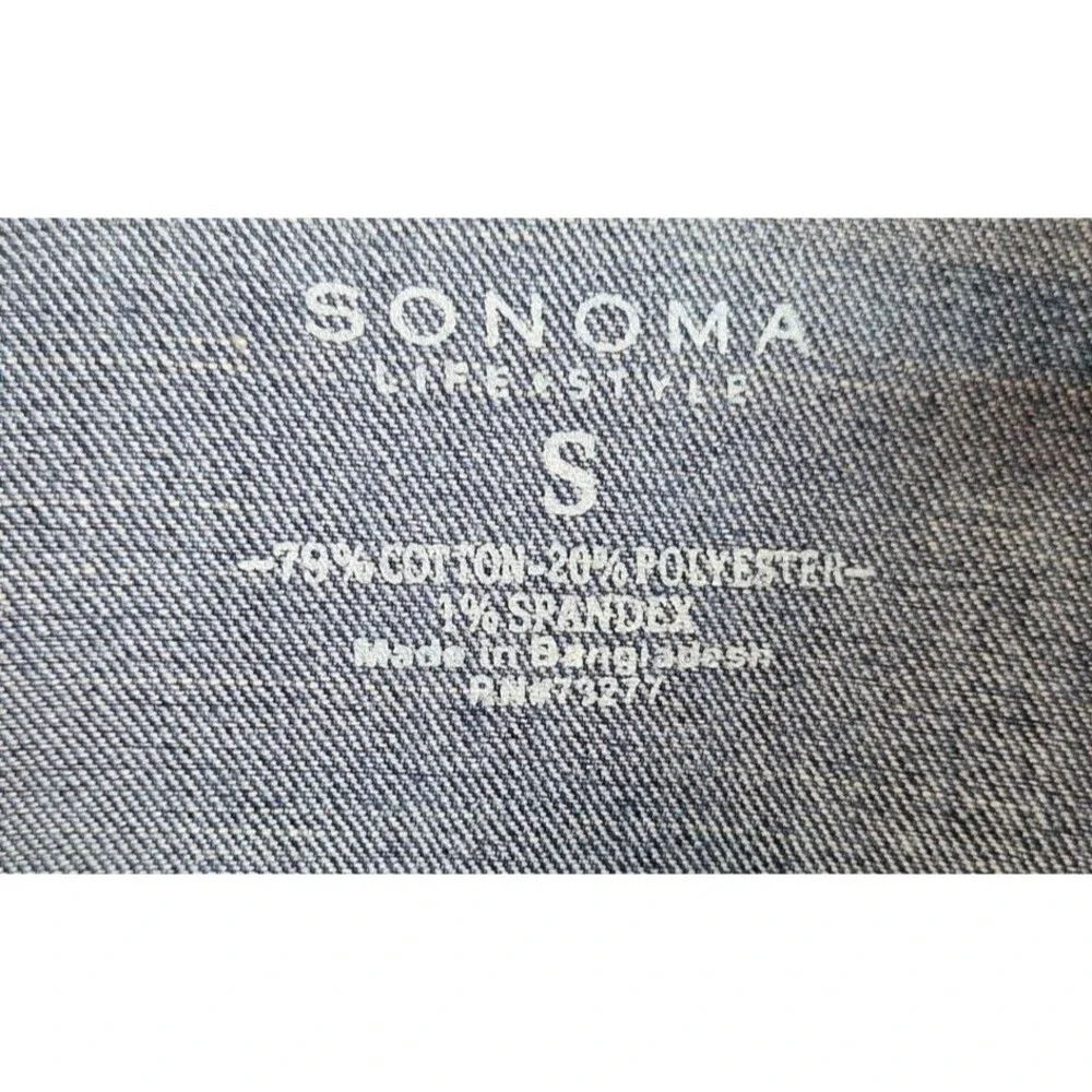 Sonoma Lifestyle Denim Jacket - Size Small - Picture 14 of 16